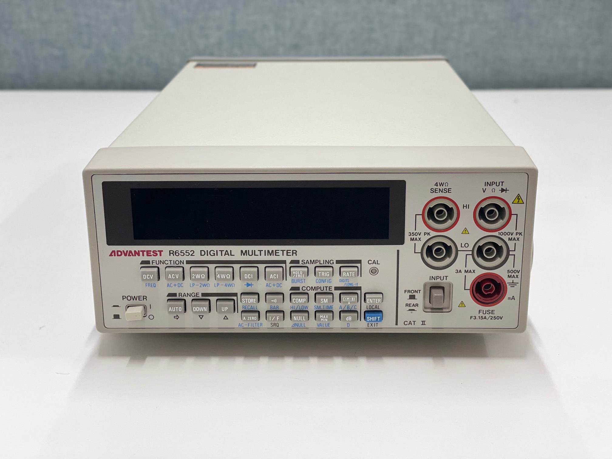 アドバンテスト社R6552デジタルマルチメーター 歴